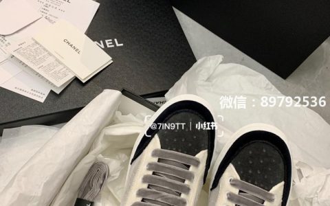 Chanel秋冬新款丝绒板鞋 好欢喜