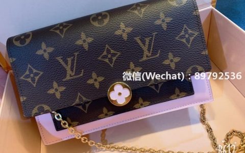 #Louis Vuitton 新款Flore链条包！ 超级好看！！！